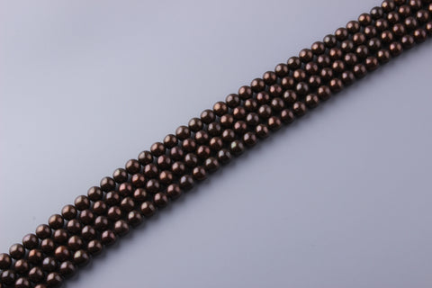 Round Shape Dyed Color Freshwater Pearl 9.5-10.5mm (SKU: 952708 / 1006265)