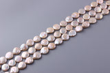 Coin Shape Freshwater Pearl 18.5-19.5mm (SKU: 963308 / 1004586) - Wing Wo Hing Jewelry Group - Pearl Jewelry Manufacturer