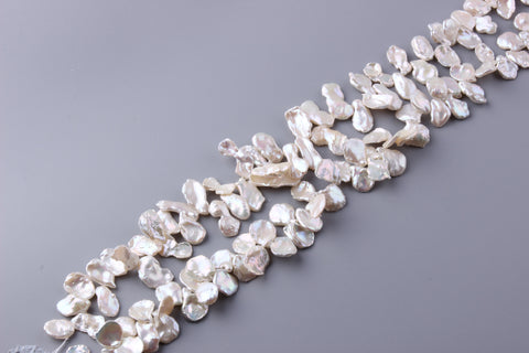 Keshi Shape Freshwater Pearl 10.5-16mm (SKU: 966408 / 1004464)