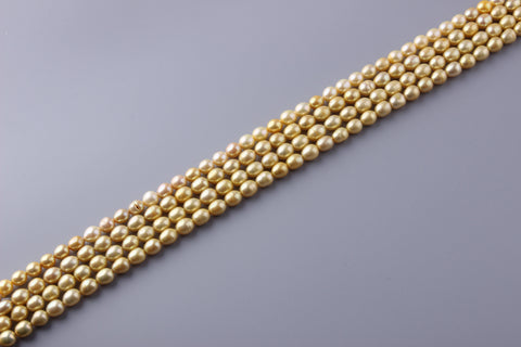 Oval Shape Dyed Color Freshwater Pearl 8-8.5mm (SKU: 97408 / 13460)