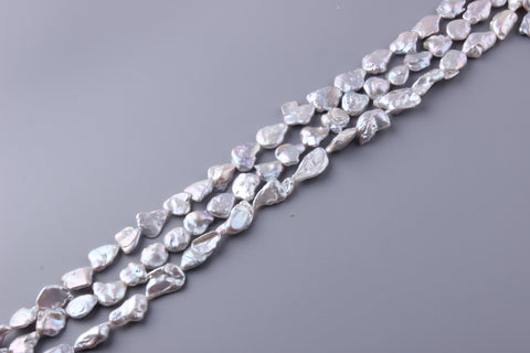 Baroque Shape Freshwater Pearl 12.5-14.5mm (SKU: 974108 / 1002894)