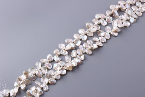 Keshi Shape Freshwater Pearl 10.5-12.5mm (SKU: 978308 / 1004465)
