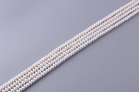 Roundel Shape Freshwater Pearl 7.5-8mm (SKU: 98108 / 1003088)