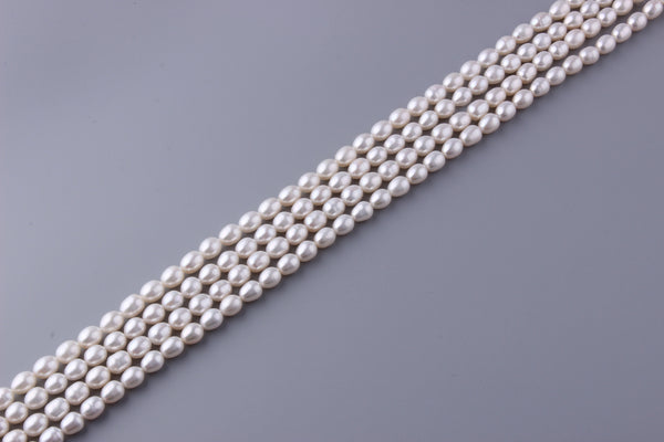 Oval Shape Freshwater Pearl 8-8.5mm (SKU: 923708 / 1002258) - Wing Wo Hing Jewelry Group - Pearl Jewelry Manufacturer