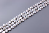 Coin Shape Freshwater Pearl 17-17.5mm (SKU: 929108 / 1003105) - Wing Wo Hing Jewelry Group - Pearl Jewelry Manufacturer
