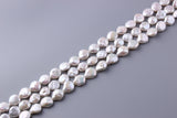 Coin Shape Freshwater Pearl 16-17mm (SKU: 914708 / 1003374) - Wing Wo Hing Jewelry Group - Pearl Jewelry Manufacturer