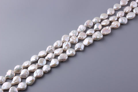 Coin Shape Freshwater Pearl 16.5-17.5mm (SKU: 926308 / 1003373)