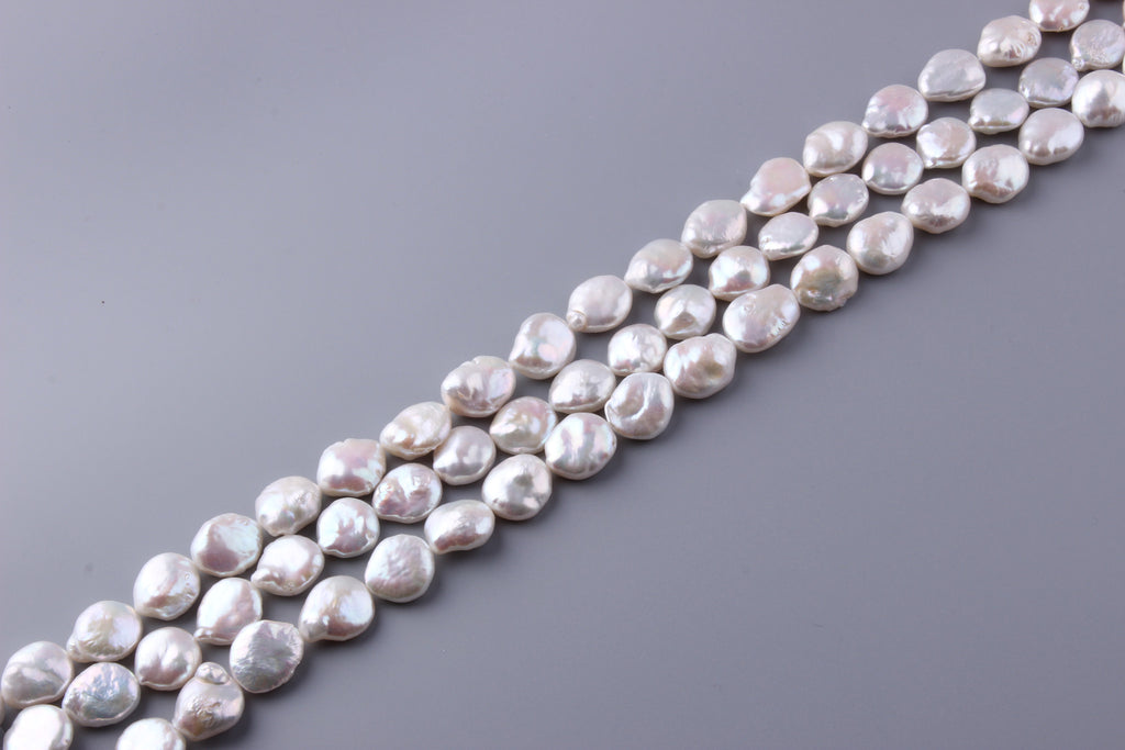 Coin Shape Freshwater Pearl 15-16mm (SKU: 920108 / 1003385) - Wing Wo Hing Jewelry Group - Pearl Jewelry Manufacturer