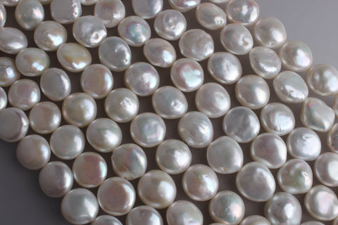 Coin Shape Freshwater Pearl 14-16mm (SKU: 930008)