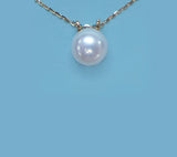 14K Yellow Gold Freshwater Pearl Necklace - Wing Wo Hing Jewelry Group - Pearl Jewelry Manufacturer