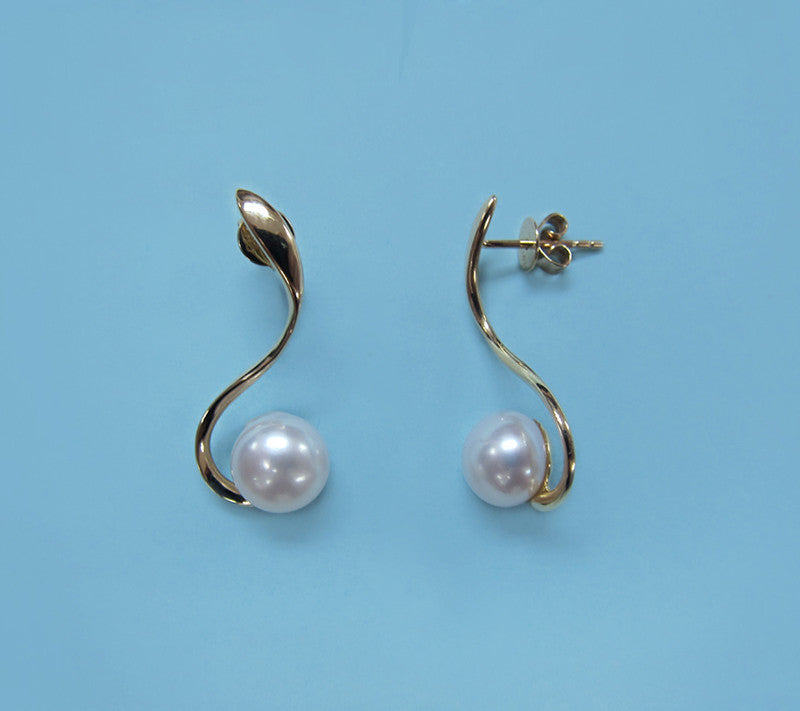 14K Yellow Gold Freshwater Pearl - Wing Wo Hing Jewelry Group - Pearl Jewelry Manufacturer