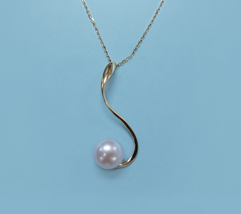 14K Yellow Gold Freshwater Pearl Necklace - Wing Wo Hing Jewelry Group - Pearl Jewelry Manufacturer