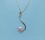 14K Yellow Gold Freshwater Pearl Necklace - Wing Wo Hing Jewelry Group - Pearl Jewelry Manufacturer