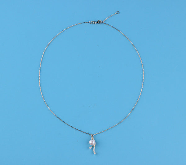 14K Yellow Gold Freshwater Pearl Necklace - Wing Wo Hing Jewelry Group - Pearl Jewelry Manufacturer