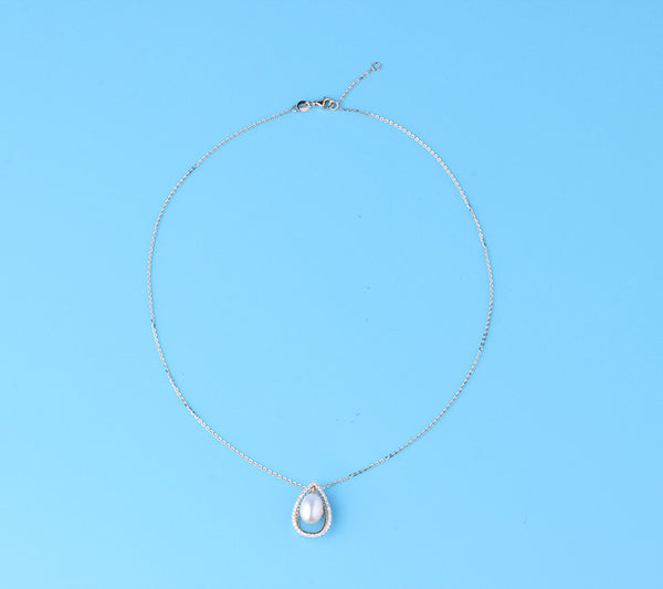 14K Yellow Gold Freshwater Pearl Necklace - Wing Wo Hing Jewelry Group - Pearl Jewelry Manufacturer