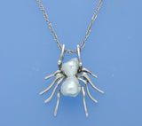 Sterling Silver Pendant with Keshi Freshwater Pearl - Wing Wo Hing Jewelry Group - Pearl Jewelry Manufacturer