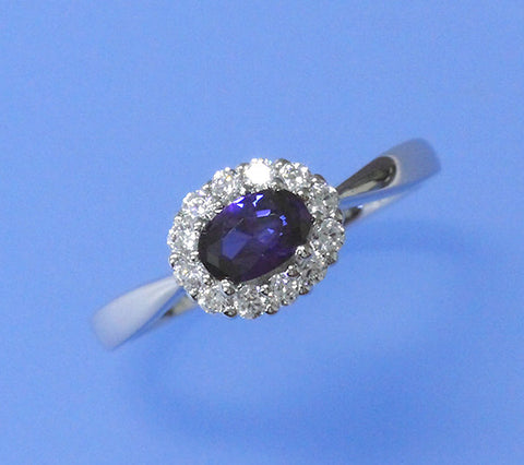 Sterling Silver Ring with Cubic Zirconia