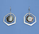 Sterling Silver Earrings with Mother of Pearl - Wing Wo Hing Jewelry Group - Pearl Jewelry Manufacturer