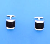 Sterling Silver Cufflink with 9.3*13.9mm Mother of Pearl - Wing Wo Hing Jewelry Group - Pearl Jewelry Manufacturer