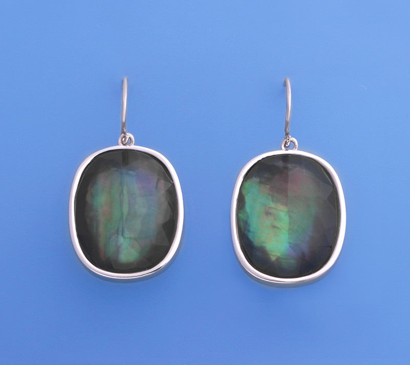 Sterling Silver Earrings with Mother of Pearl - Wing Wo Hing Jewelry Group - Pearl Jewelry Manufacturer