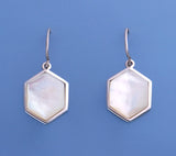 Sterling Silver Earrings with Mother of Pearl - Wing Wo Hing Jewelry Group - Pearl Jewelry Manufacturer