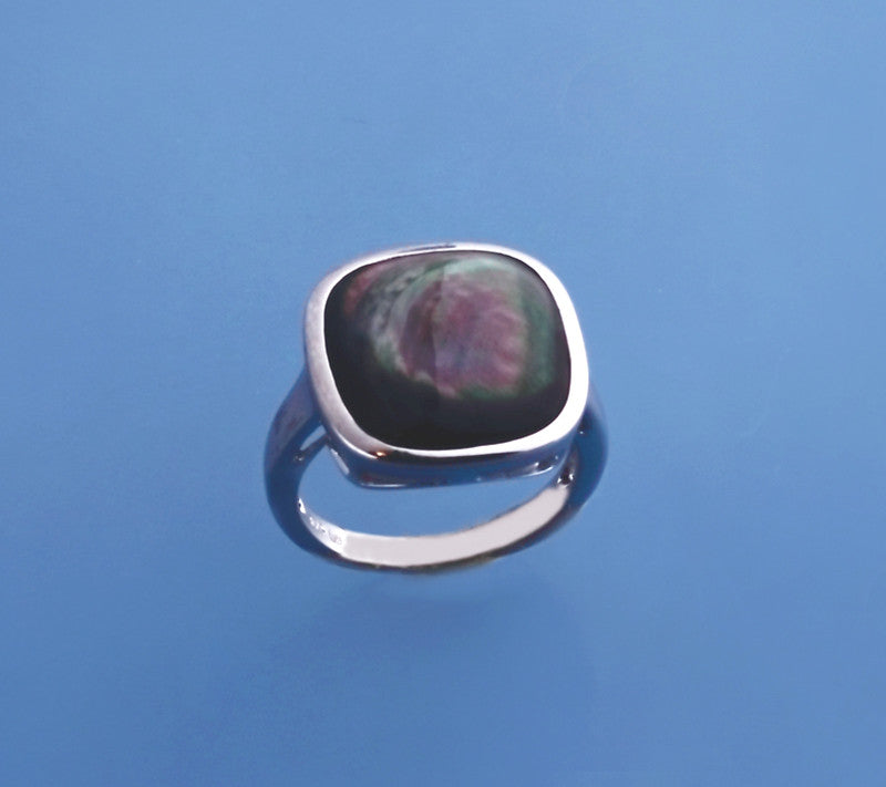 Sterling Silver Ring with Mother of Pearl - Wing Wo Hing Jewelry Group - Pearl Jewelry Manufacturer