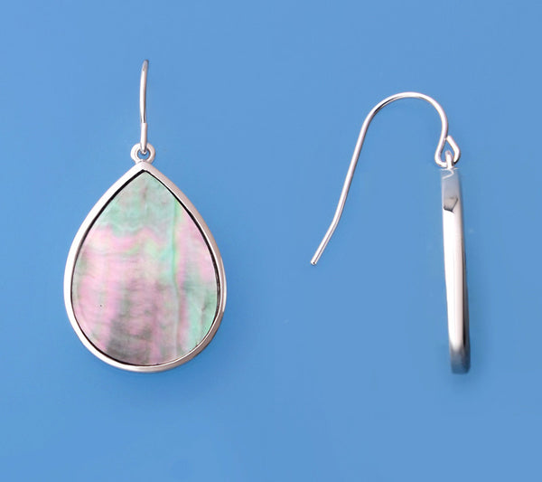 Sterling Silver Earrings with Mother of Pearl - Wing Wo Hing Jewelry Group - Pearl Jewelry Manufacturer