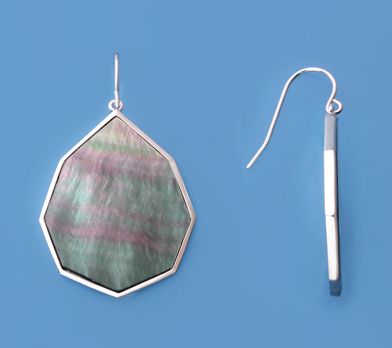 Sterling Silver Earrings with Mother of Pearl - Wing Wo Hing Jewelry Group - Pearl Jewelry Manufacturer