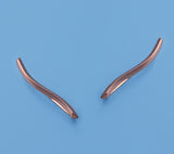 Rose Gold Plated Silver Earrings - Wing Wo Hing Jewelry Group - Pearl Jewelry Manufacturer