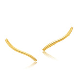 modern ear climbers jewelry earrings silver gold