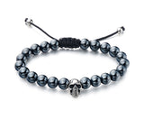 Sterling Silver Bracelet with Black Agate - Wing Wo Hing Jewelry Group - Pearl Jewelry Manufacturer - 3
