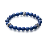 Sterling Silver Bracelet with Black Agate - Wing Wo Hing Jewelry Group - Pearl Jewelry Manufacturer - 2