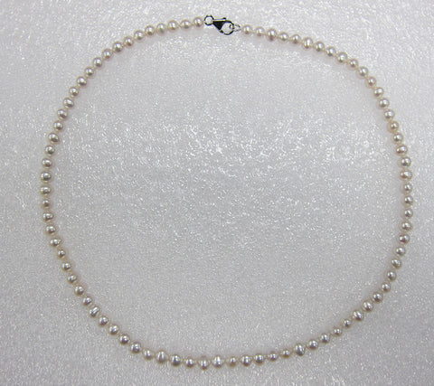 Sterling Silver Freshwater Pearl Necklace