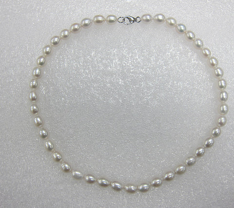 Sterling Silver Freshwater Pearl Necklace