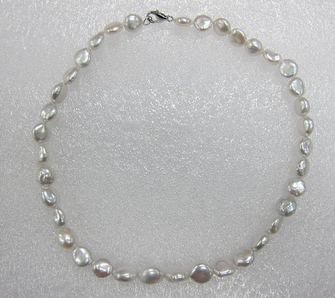 Sterling Silver Freshwater Pearl Necklace