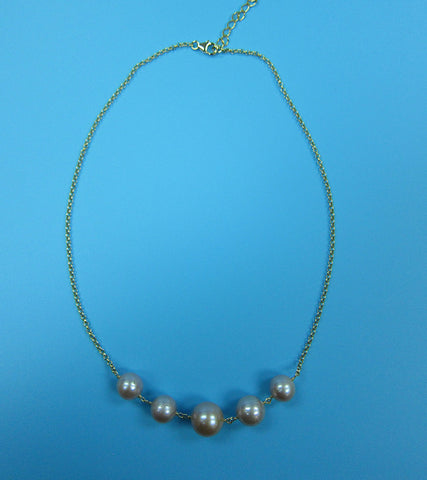 Sterling Silver Freshwater Pearl Necklace