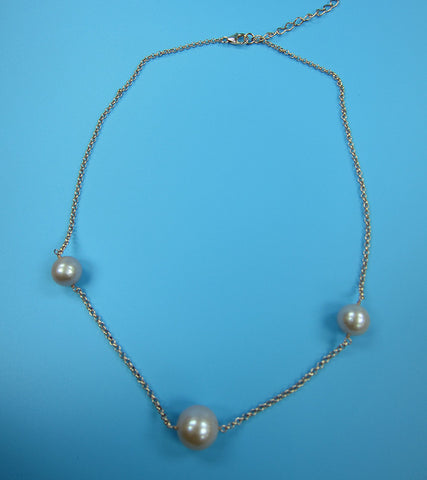 Sterling Silver Freshwater Pearl Necklace