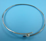 Sterling Silver Freshwater Pearl Bangle - Wing Wo Hing Jewelry Group - Pearl Jewelry Manufacturer