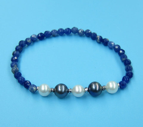 Sterling Silver Freshwater Pearl Bracelet