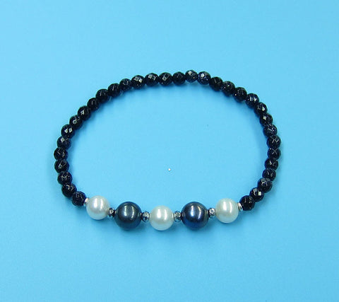Sterling Silver Freshwater Pearl Bracelet