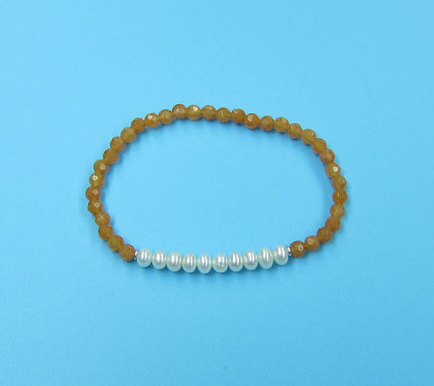Sterling Silver Freshwater Pearl Bracelet