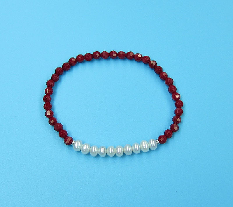 Sterling Silver Freshwater Pearl Bracelet - Wing Wo Hing Jewelry Group - Pearl Jewelry Manufacturer