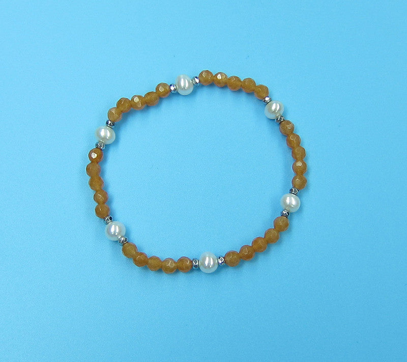 Sterling Silver Freshwater Pearl Bracelet - Wing Wo Hing Jewelry Group - Pearl Jewelry Manufacturer