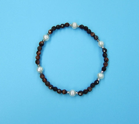 Sterling Silver Freshwater Pearl Bracelet