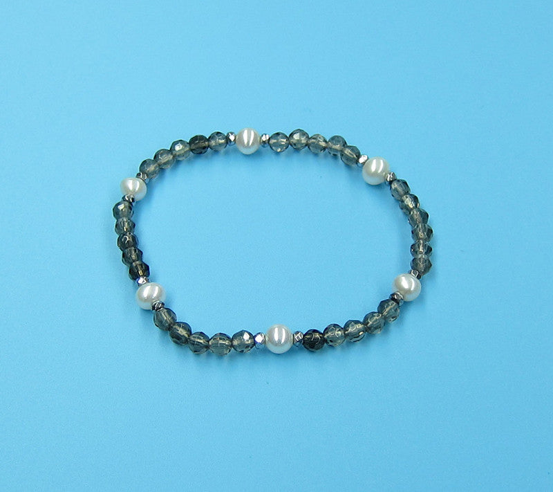 Sterling Silver Freshwater Pearl Bracelet - Wing Wo Hing Jewelry Group - Pearl Jewelry Manufacturer