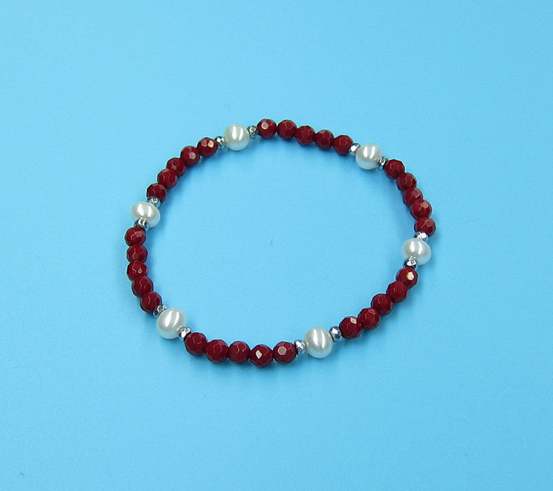 Sterling Silver Freshwater Pearl Bracelet - Wing Wo Hing Jewelry Group - Pearl Jewelry Manufacturer