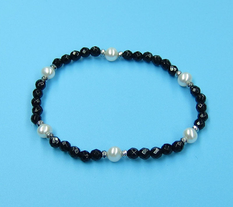 Sterling Silver Freshwater Pearl Bracelet - Wing Wo Hing Jewelry Group - Pearl Jewelry Manufacturer