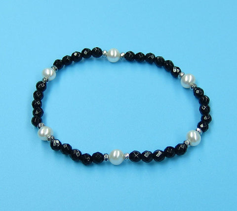 Sterling Silver Freshwater Pearl Bracelet