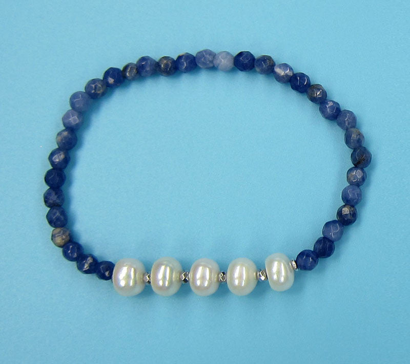 Sterling Silver Freshwater Pearl Bracelet - Wing Wo Hing Jewelry Group - Pearl Jewelry Manufacturer