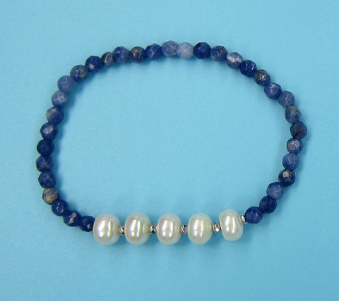 Sterling Silver Freshwater Pearl Bracelet